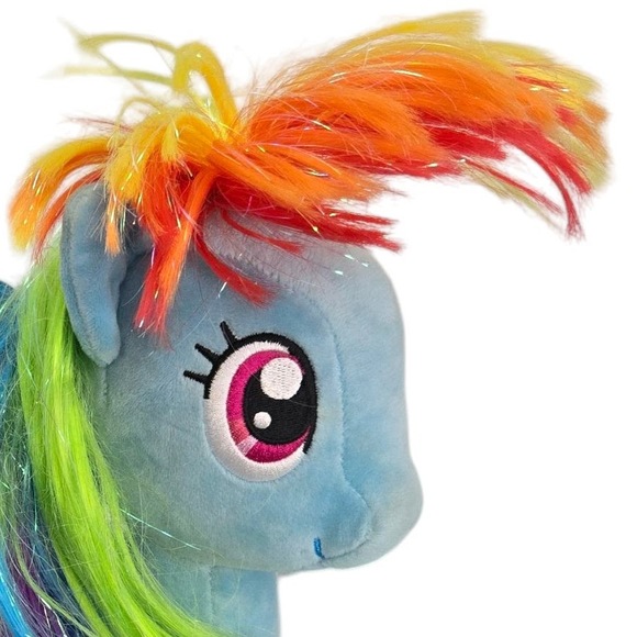 Ty Rainbow Dash Sparkle My Little Pony Blue Wings Stuffed Animal Plush Toy‎ 10" - Picture 2 of 8